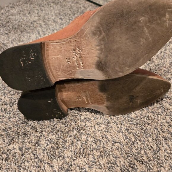 Free People Lost Valley Ankle Booties Brown 36/5.5-6 - Picture 7 of 8